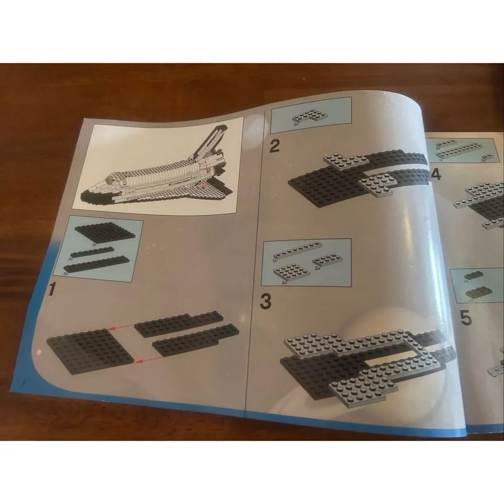 LEGO Space Shuttle Discovery #7470 Instruction Manual Only (6052)
